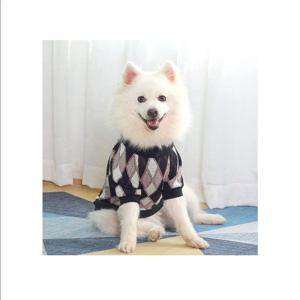 Dog Shirt Cotton Shirt,Pet Breathable Soft Basic Clothes for Small Medium Large - Picture 4 of 8